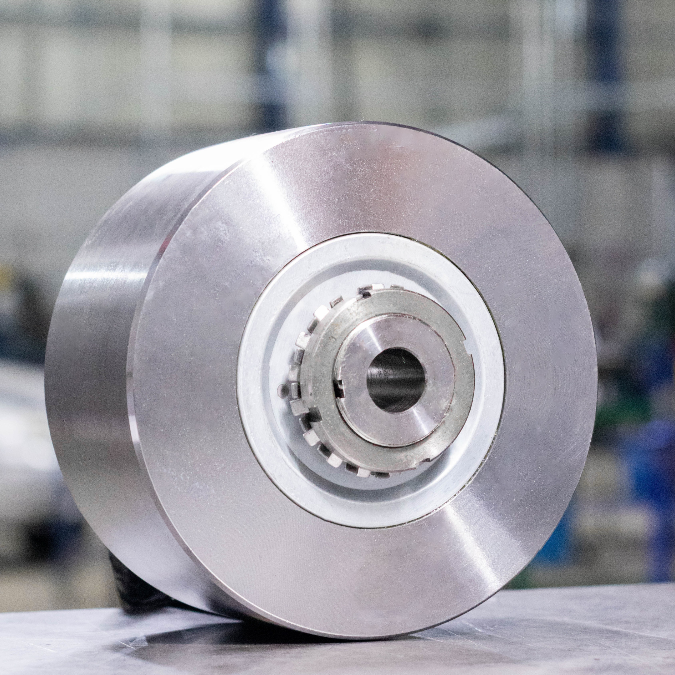 Rolete De Apoio Ø200x103x24mm Para Caminhão Betoneira